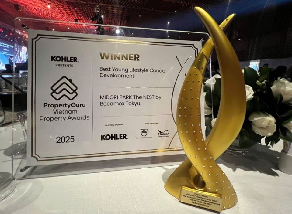 Dự án của BECAMEX TOKYU thắng giải tại PropertyGuru Vietnam Property Awards