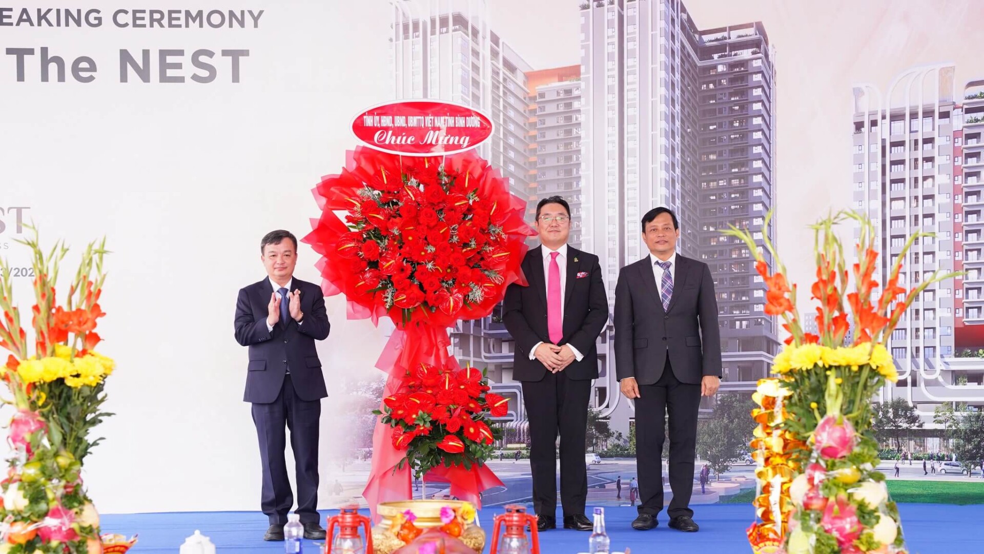 LONG TRỌNG KHỞI CÔNG DỰ ÁN MIDORI PARK The NEST